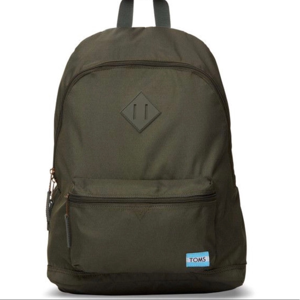 Brand New Toms Vegan Backpack Green